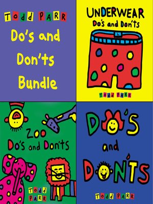 cover image of Todd Parr's Do's and Don'ts Bundle